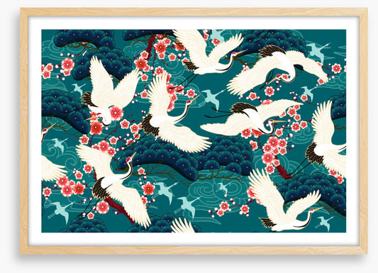 Sakura sea flight