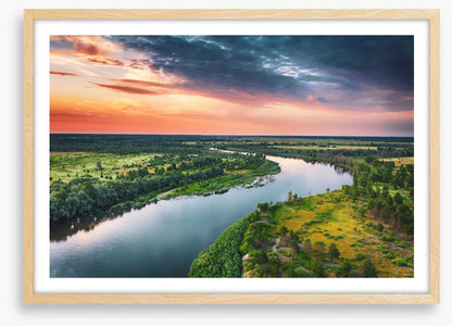 River clouds