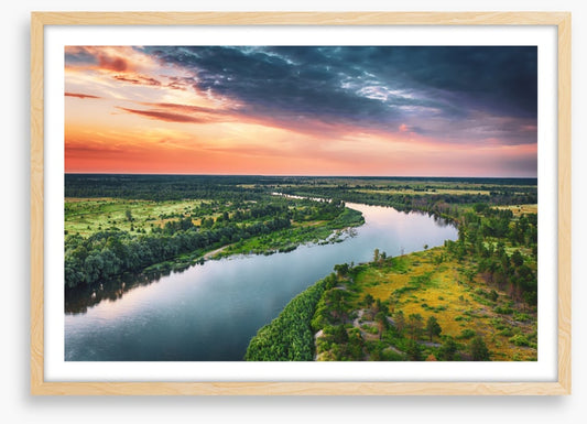 River clouds