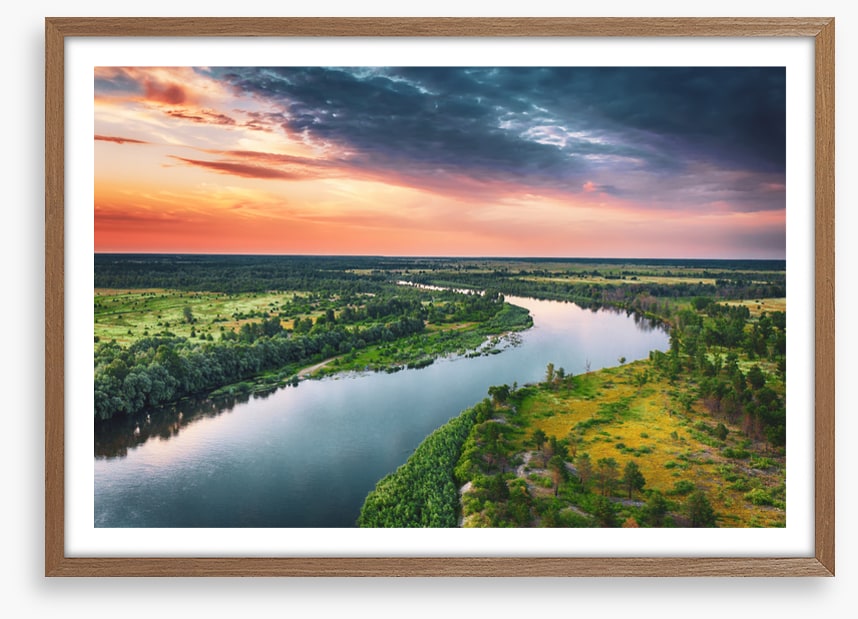River clouds