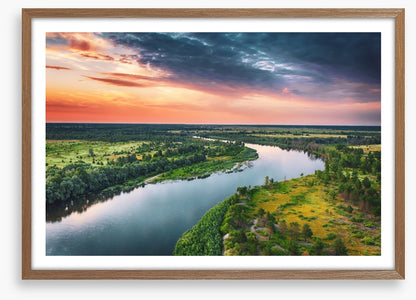 River clouds