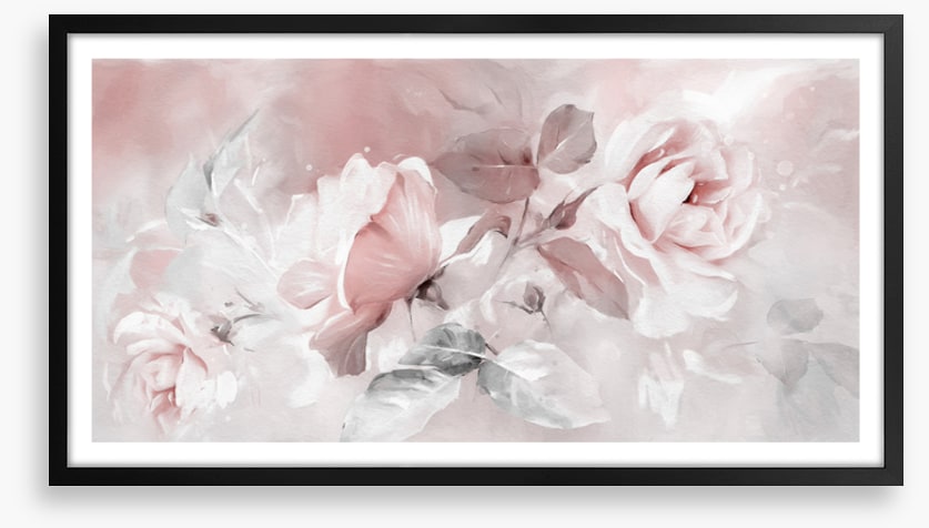 Pink rose trio