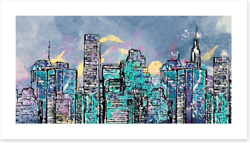 Skyscraper storm