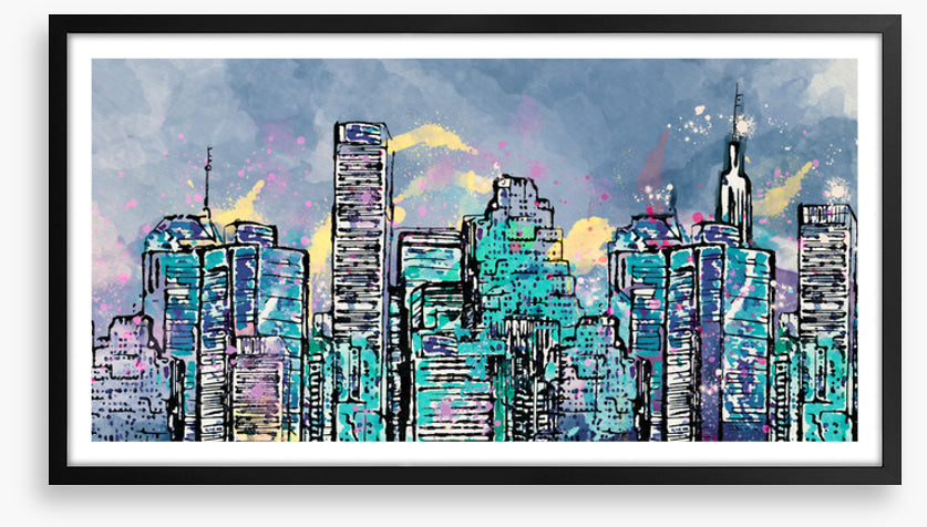 Skyscraper storm