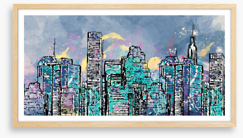 Skyscraper storm