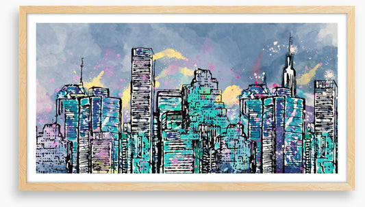 Skyscraper storm