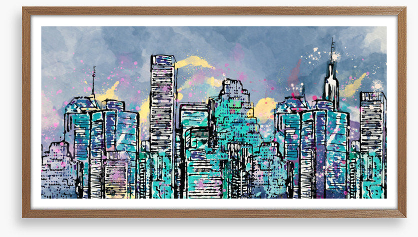 Skyscraper storm