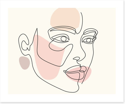 Blushing girl III