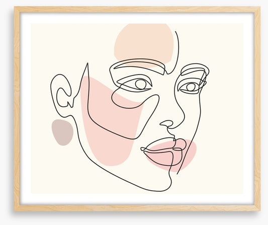 Blushing girl III
