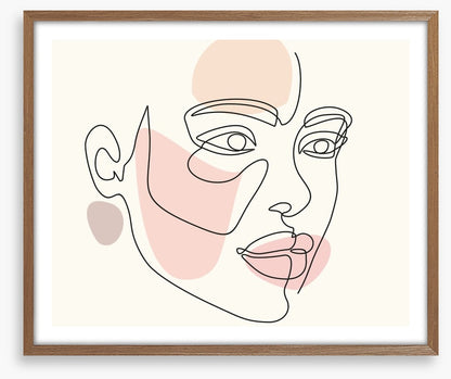 Blushing girl III