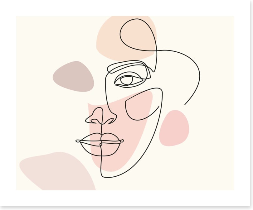 Blushing girl I