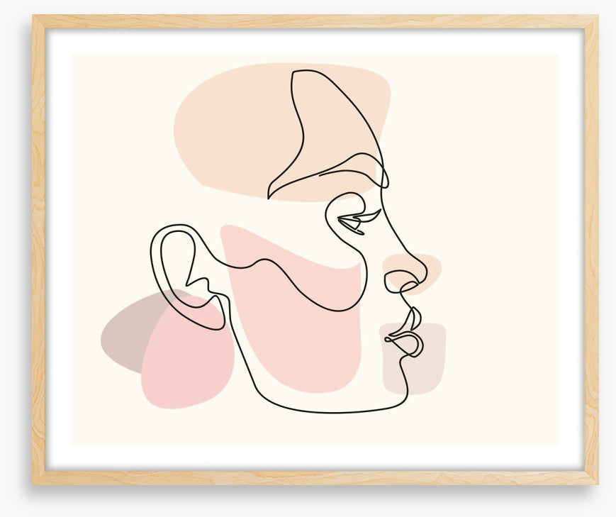 Blushing girl II
