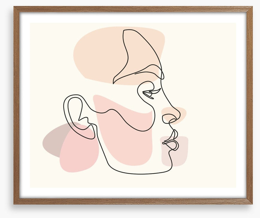 Blushing girl II