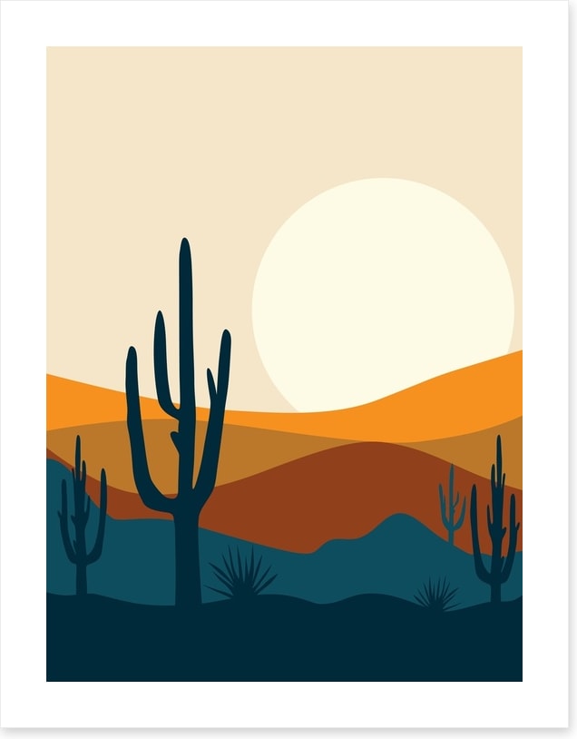 Saguaro sundown