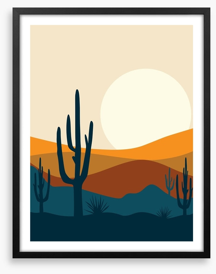 Saguaro sundown