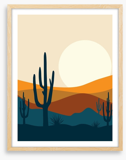 Saguaro sundown