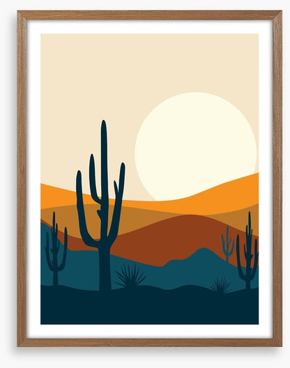 Saguaro sundown