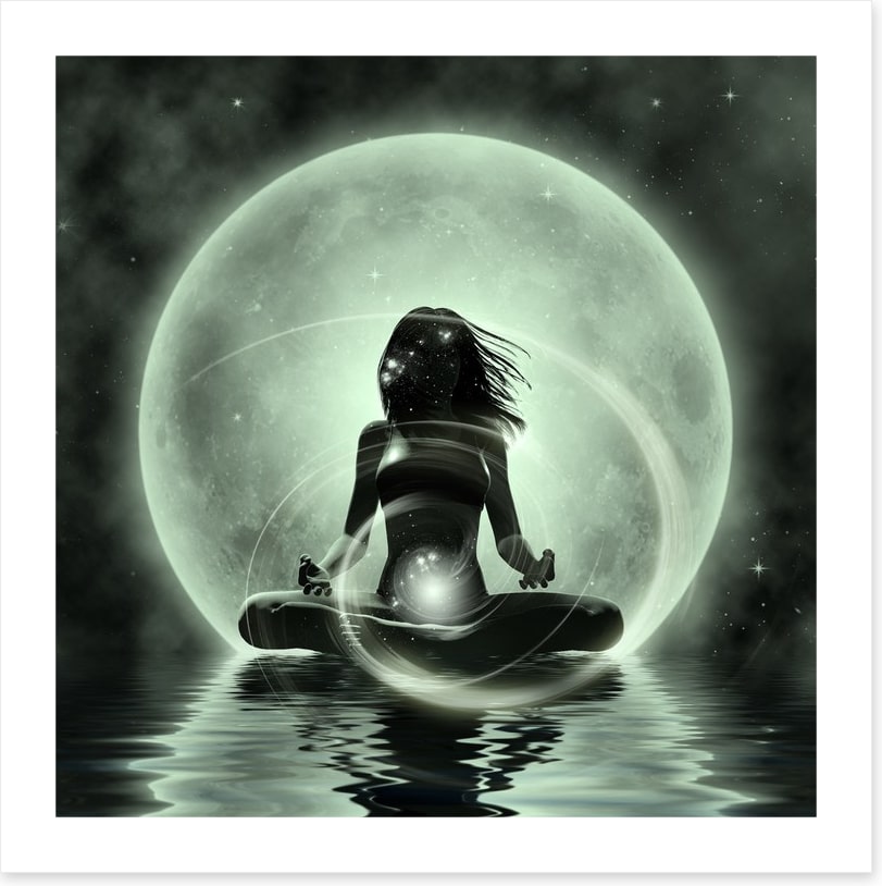 Moonlight meditation