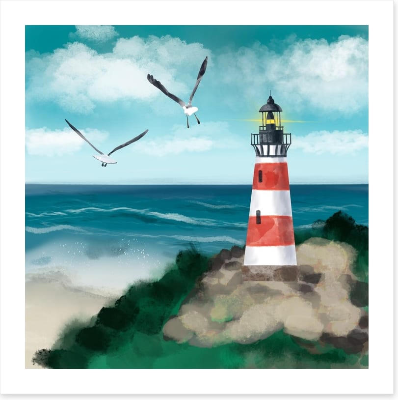 Seagull lighthouse