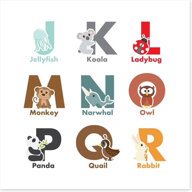 Alphabet and Numbers