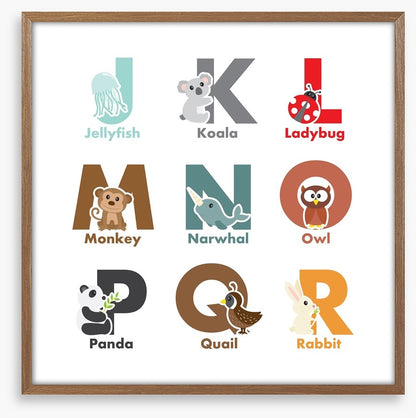 Alphabet and Numbers