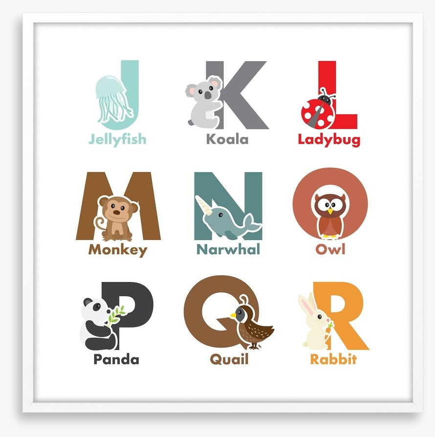 Alphabet and Numbers
