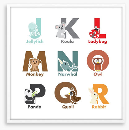 Alphabet and Numbers