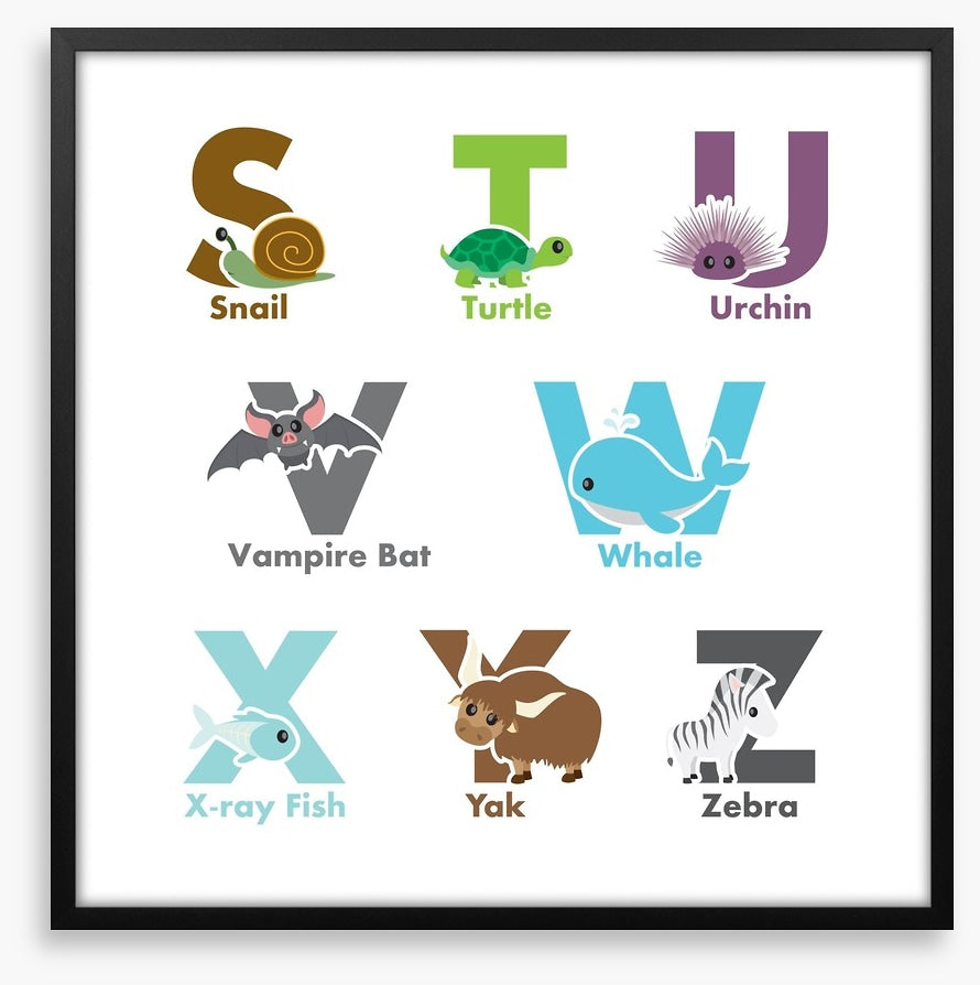 Alphabet and Numbers