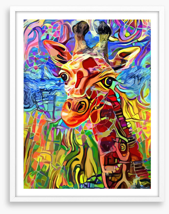 Kooky giraffe
