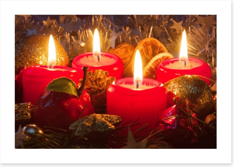 Christmas candles