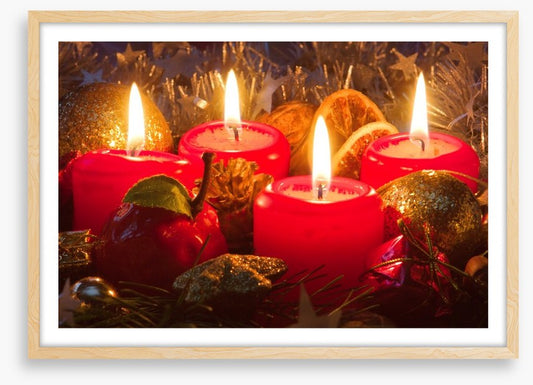 Christmas candles
