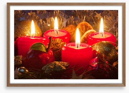 Christmas candles