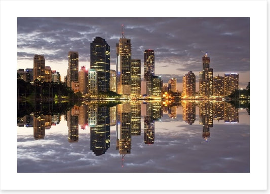 Brisbane city reflections