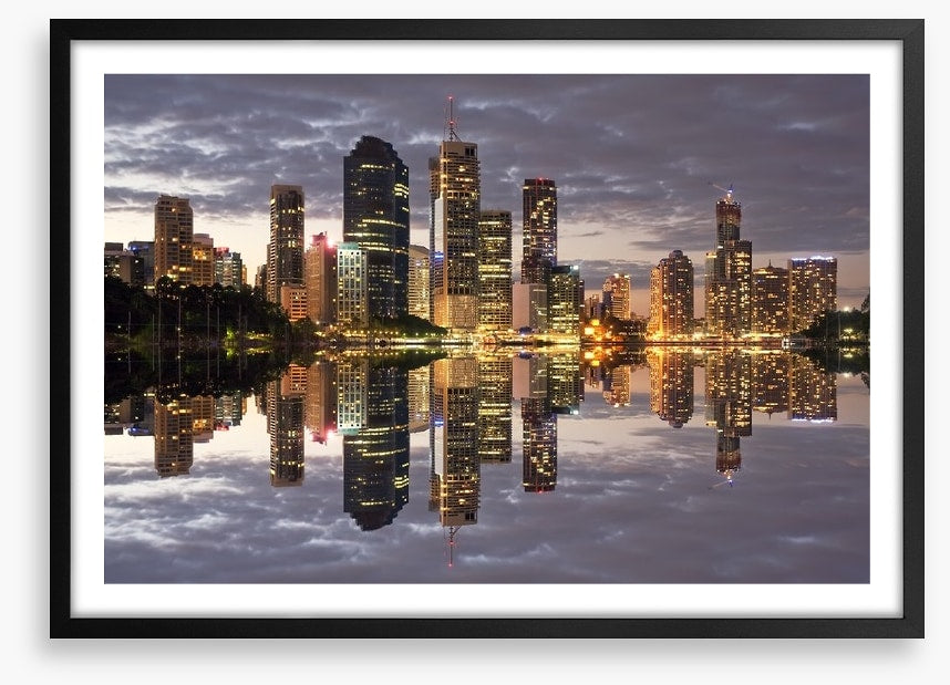Brisbane city reflections