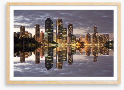 Brisbane city reflections