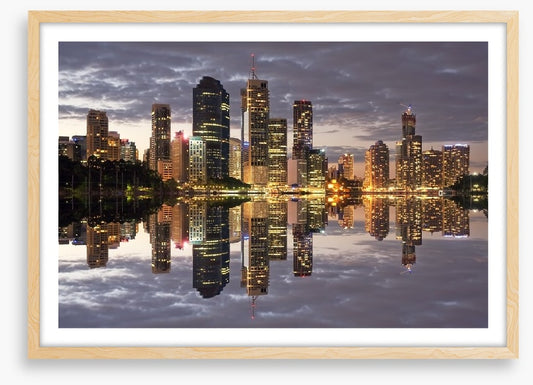 Brisbane city reflections