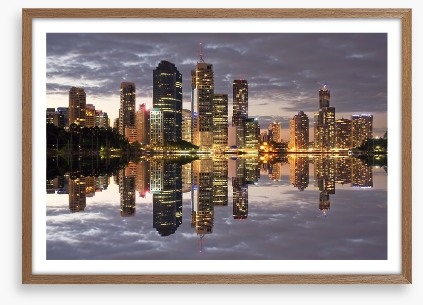 Brisbane city reflections