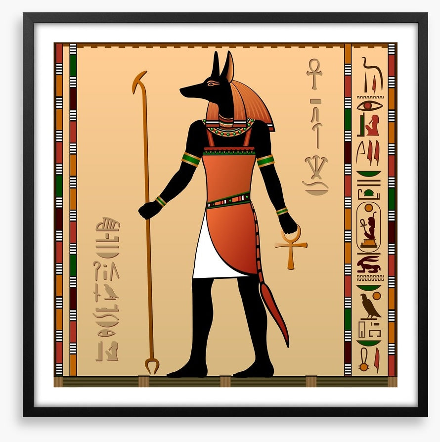 Anubis the jackal-headed deity
