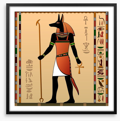 Anubis the jackal-headed deity