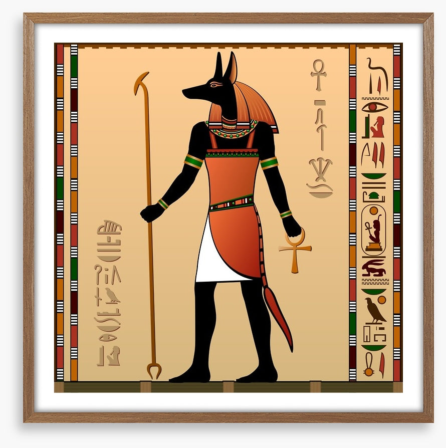 Anubis the jackal-headed deity
