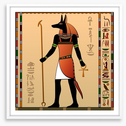 Anubis the jackal-headed deity