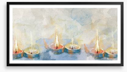 Six candles