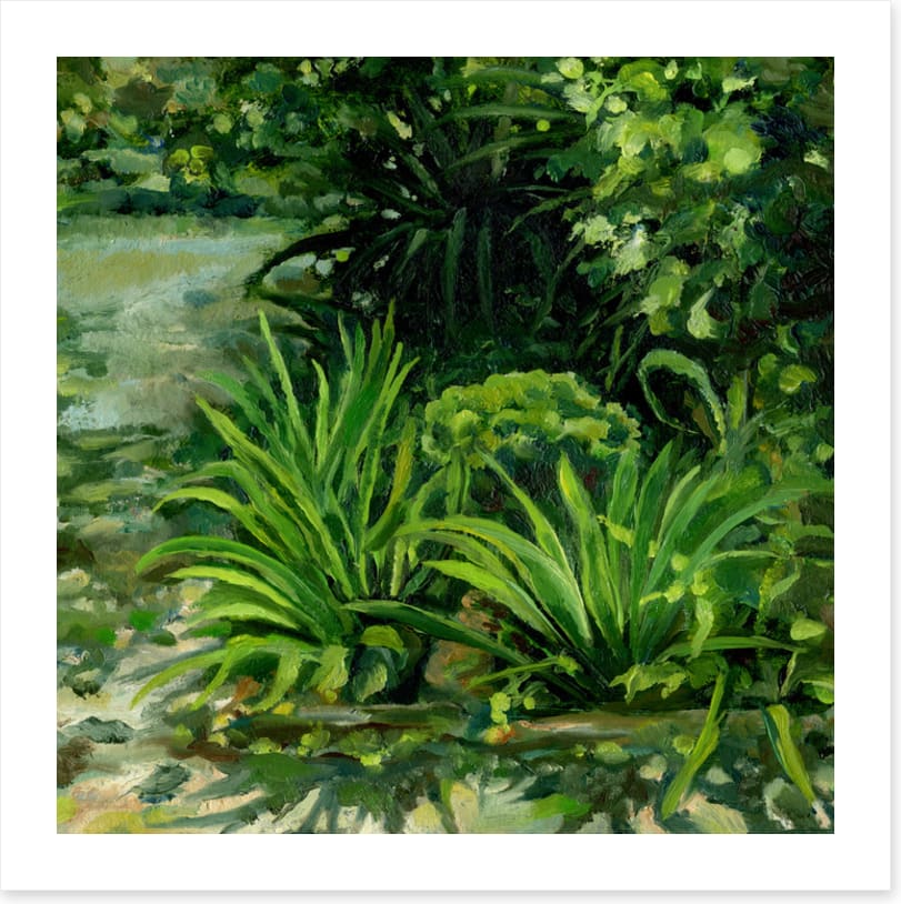 The green garden