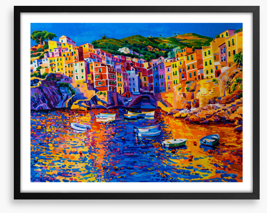 Amalfi coast sunset