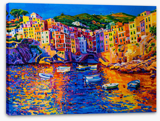 Amalfi coast sunset