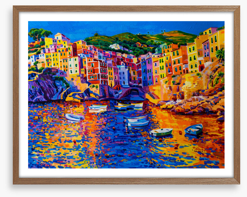 Amalfi coast sunset
