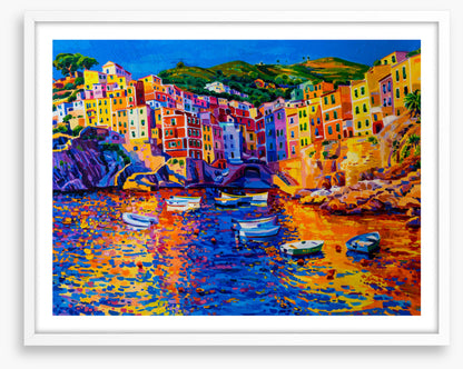 Amalfi coast sunset