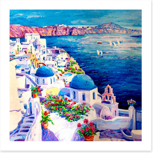 Santorini sunlight