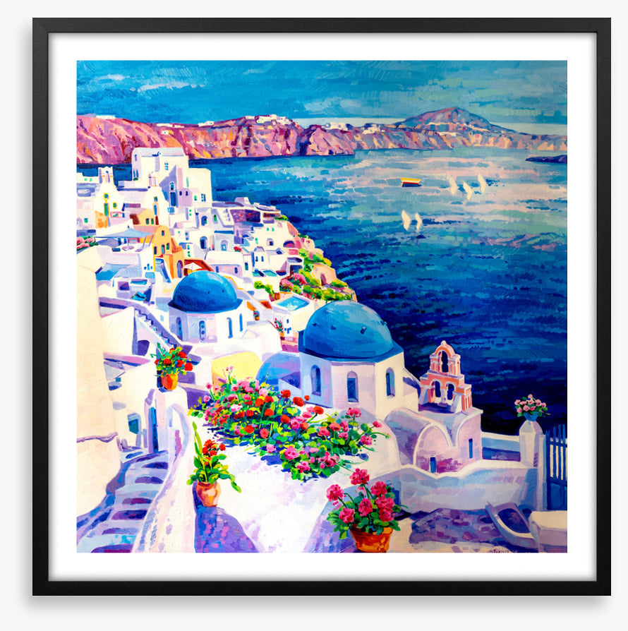 Santorini sunlight