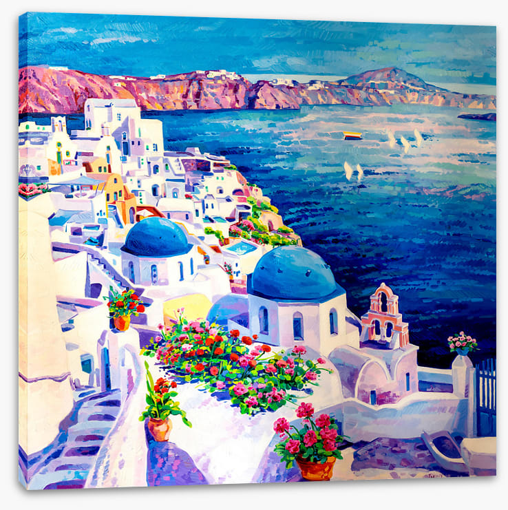 Santorini sunlight